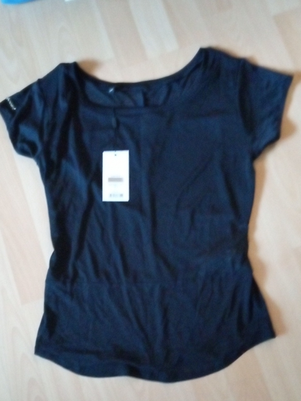 Gymshark Black Short Sleeve Scoop Neck Tee